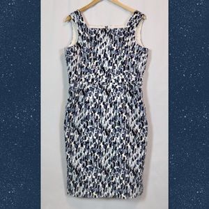 Adrianna Papell sleeveless dress.